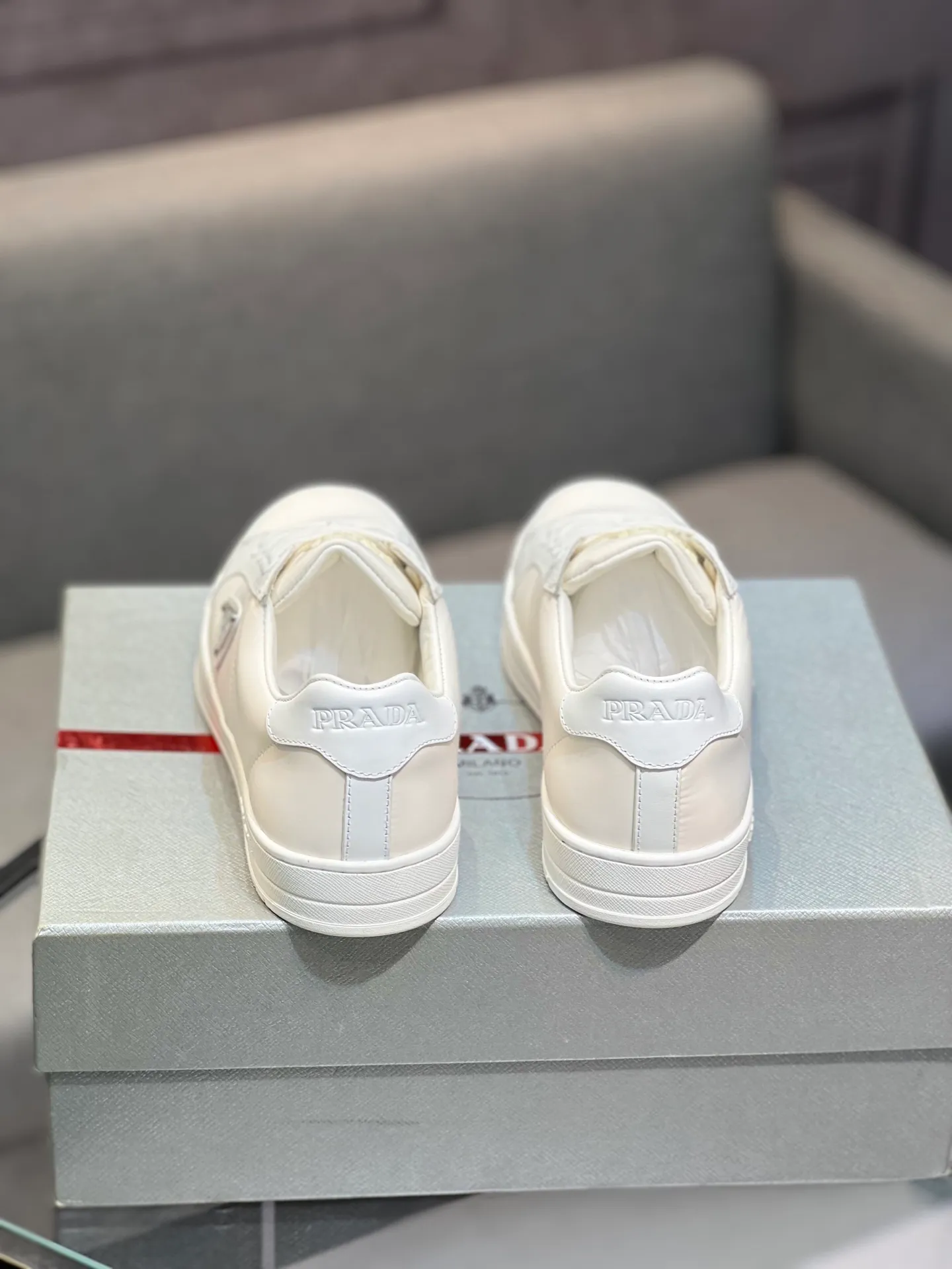 Men's shoes 💰540 [PRADA] Men's shoes are popular in the counter, official website synchronization, 1 high-quality shipment ✔️ Original frosted cowhide + cowhide lining, 1🆚1 replica, original sole, 38-45 (45 customized, non-refundable)